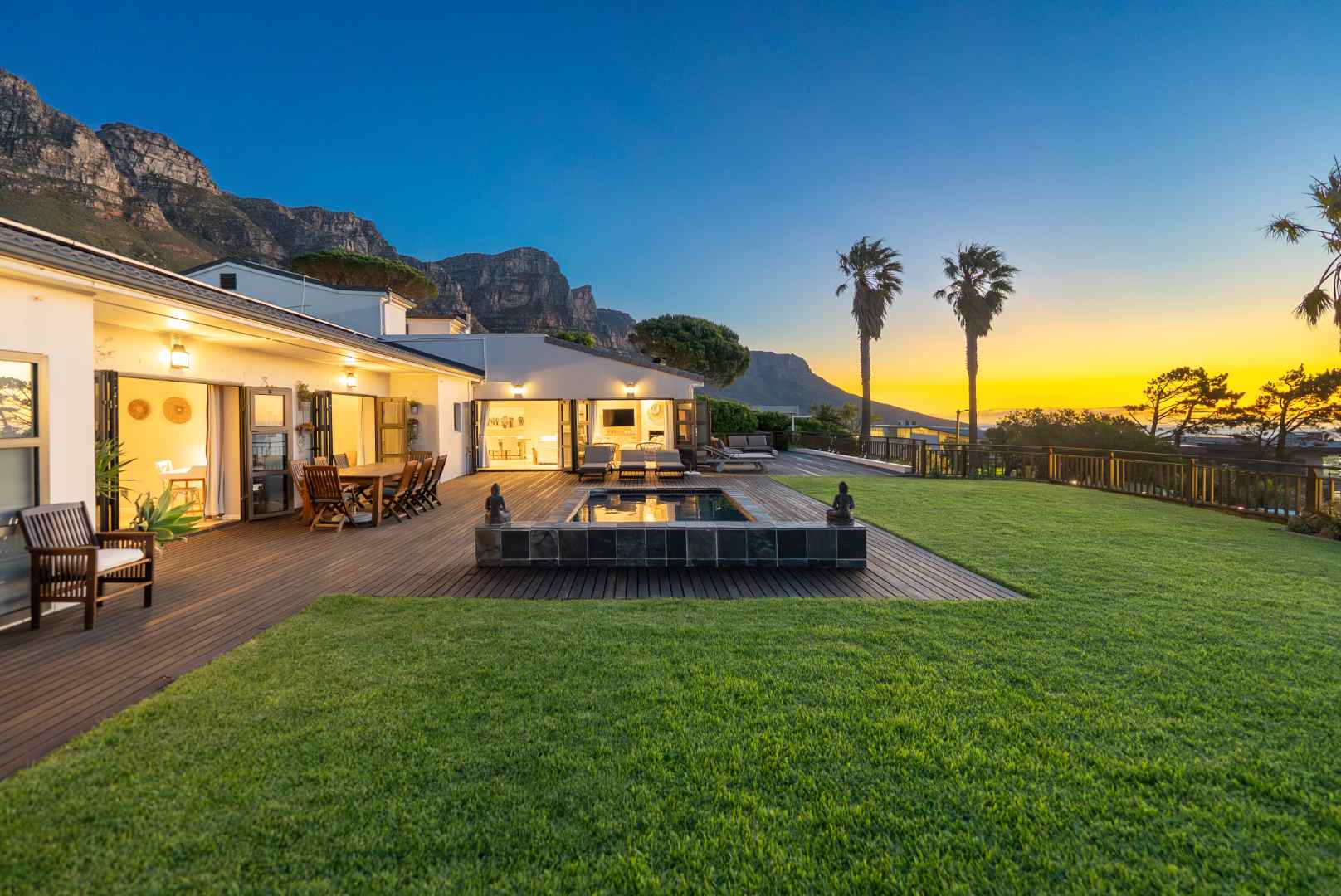 A Camps Bay home with pool and deck